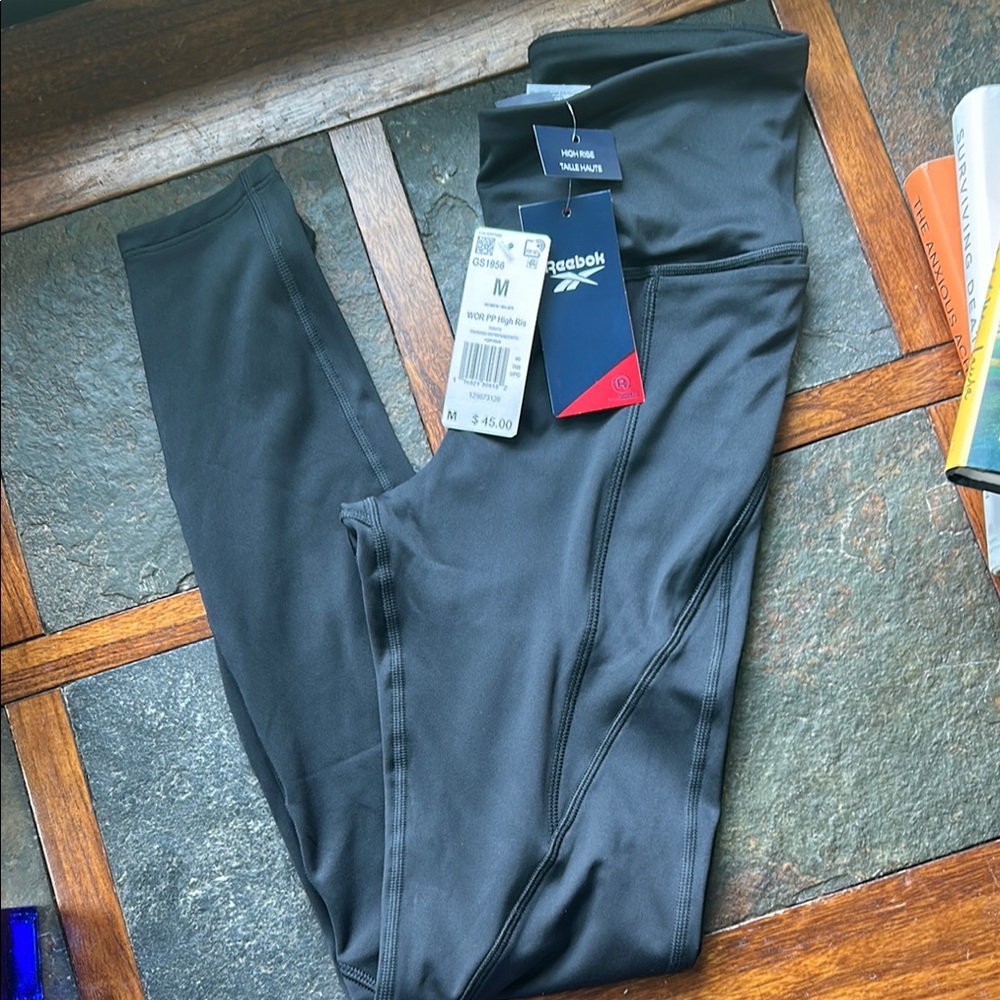 Reebok Charcoal Performance Leggings